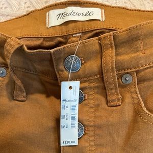 Madewell Mustard Color Jeans